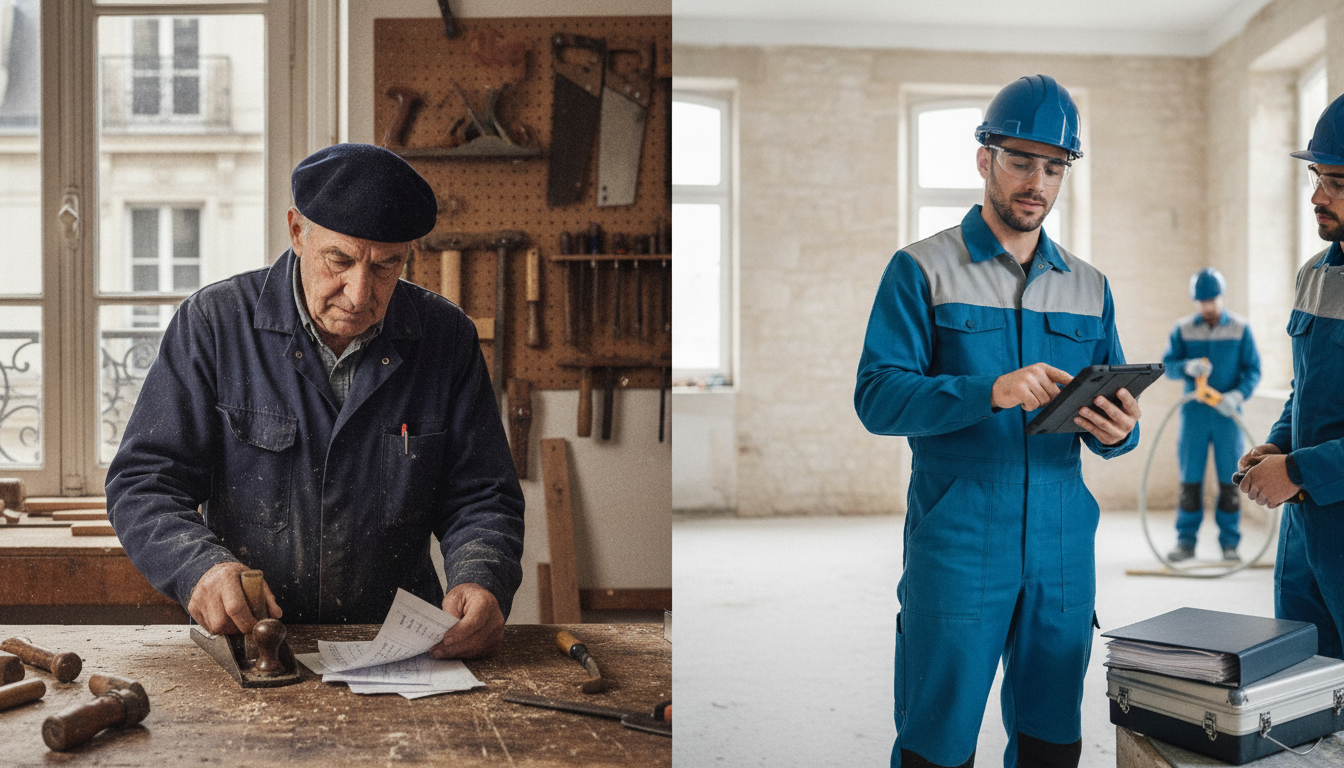 Le parcours d'une facture électronique, du logiciel de l'artisan jusqu'à la plateforme du client