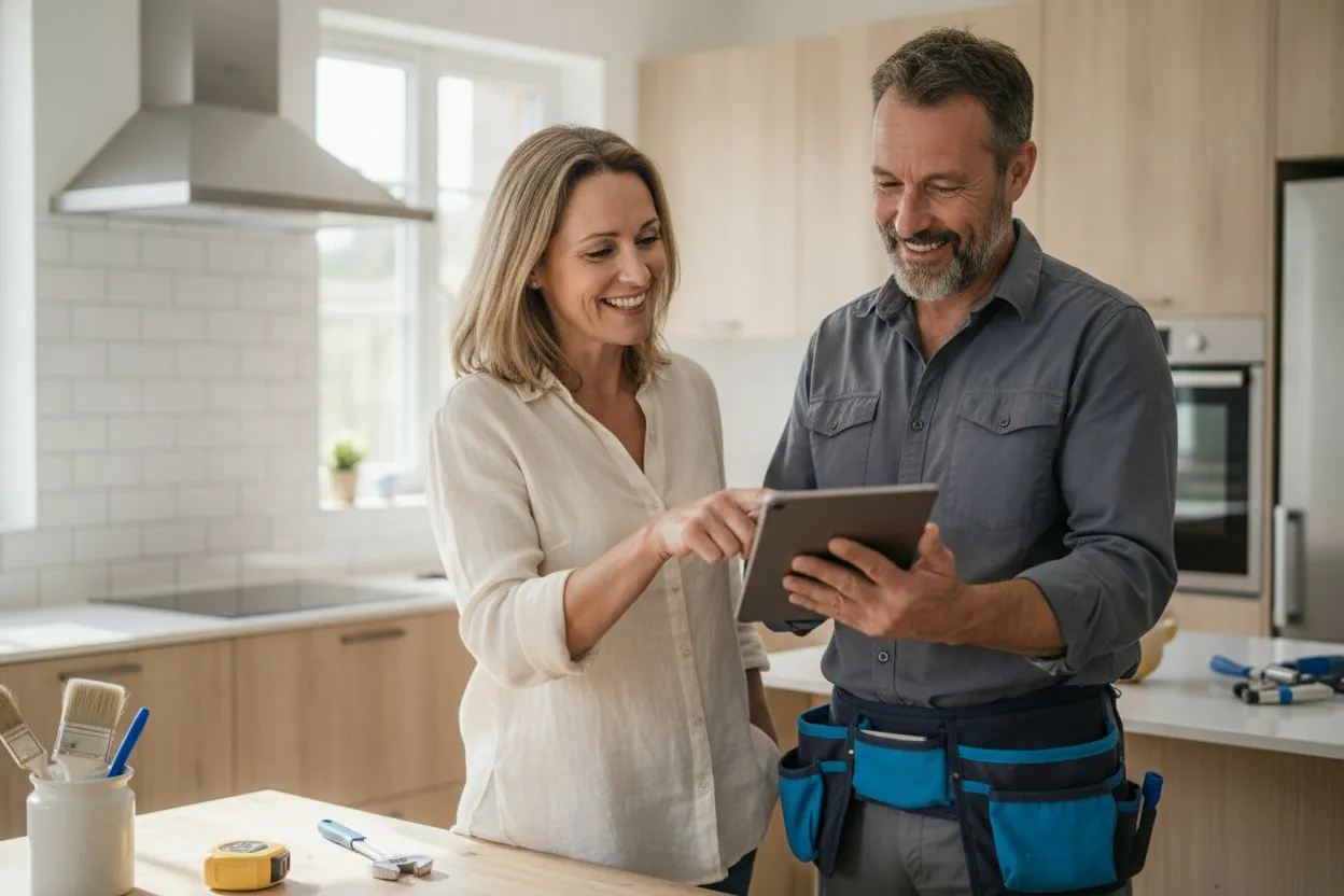 Le client signe le devis en ligne et verse l’acompte