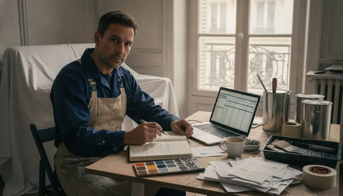 1. Maîtriser les Fondamentaux de l'Auto-Entreprise du Peintre - Illustration